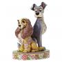JIM SHORE Lady and The Tramp 60th Anniversary Figurine - slika 1