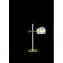 LUNA 90 STONA LAMPA 1*E14 GOLD/WHITE/CLEAR GLASS - slika 1