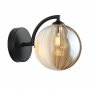 LUNA 190 ZIDNA LAMPA 1*G9 MAT CRNA - slika 1