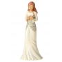 JIM SHORE Girl Holding Heart Figurine - slika 1
