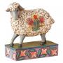 JIM SHORE Folk Sheep - slika 1