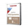TOSHIBA 8TB 3.5'' SATA III 7.200rpm HDWG180XZSTA N300 series - slika 1