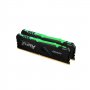 KINGSTON DIMM DDR4 32GB (2x16GB kit) 3733MHz KF437C19BB1AK2/32 Fury Beast RGB - slika 1