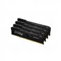 KINGSTON DIMM DDR4 128GB (4x32GB kit) 3200MHz KF432C16BBK4/128 Fury Beast Black - slika 1