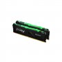 KINGSTON DIMM DDR4 16GB (2x8GB kit) 4000MHz KF440C19RBAK2/16 Fury Renegade RGB - slika 1