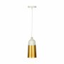 LUNA VISILICA HN8124 1*E27 WHITE/GOLD - slika 1