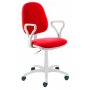 NOWY STYL Stolica REGAL WHITE TS02 GTP4P M04 crvena - slika 1