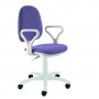 NOWY STYL Stolica REGAL WHITE TS02 GTP4P M28 indigo plava - slika 1