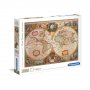 CLEMENTONI PUZZLE 1000 HQC OLD MAP - slika 1