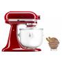 KitchenAid KA5KSM125EER+5KICA0WH  mikser 4.8 l crveni - slika 2