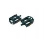 OSTALI PEDALE-PVC/PVC PLATFORM CRNE - slika 1