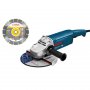 BOSCH Ugaona brusilica Professional GWS 20-230 H + Dijamantski disk 0601850L06 - slika 1