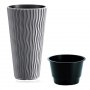 Prosperplast PR DPSP300-405U Saksija Sandy 30x52cm kameno siva - slika 1