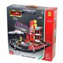BURAGO FERRARI 1:43 R P RACING GARAGE, INCL. 1 CAR - slika 1