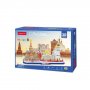CUBICFUN PUZZLE CITY LINE MOSCOW MC266h - slika 1