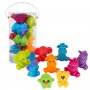 PLAYGRO Set za kupanje - gumene životinje - slika 1