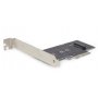 GEMBIRD PEX-M2-01 M.2 SSD NVMe adapter PCI-Express add-on card, sa dodatnim low-profile breketom - slika 1