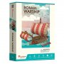 CUBICFUN PUZZLE ROMAN WARSHIP T4032h - slika 1