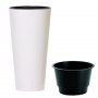 Prosperplast PR DTUS300-S449 Saksija Tubus Slim 30x57cm Bela - slika 1