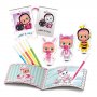 CRYBABIES BOJENJE FLUO MARKERIMA SET - slika 2