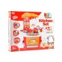 Qunsheng Toys Igračka kuhinja sa dodacima-crvena - slika 2