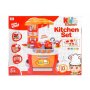 Qunsheng Toys Igračka kuhinja sa dodacima-crvena - slika 1