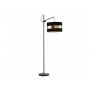 VESTA 18 PODNA LAMPA 1*E27 CRNA/SILVER - slika 1