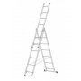 MAXMARA 48752 Merdevine aluminijumske 3 x 9 - slika 1