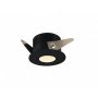 BBLINK LED ROZETNA L0860-16 1W 3000K CRNA - slika 1