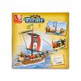 SLUBAN Kocke, piratski ratnički brod, 226 kom - slika 3