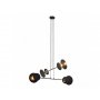 VESTA 411 LUSTER 4*E27 MAT CRNA - slika 1