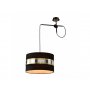 VESTA 415 LUSTER 1*E27 CRNA/SILVER - slika 1
