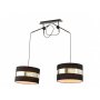 VESTA 416 LUSTER 2*E27 CRNA/SILVER - slika 1