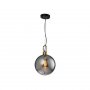 RUSTIK 90 VISILICA 1*E27 GOLD/SMOKED GLASS - slika 1