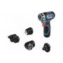BOSCH Akumulatorska bušilica-odvrtač GSR 12V-15 FC, dodatak GFA 12-B, 06019F6001 - slika 1