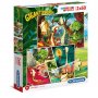 CLEMENTONI PUZZLE 2X60 GIGANTOSAURUS -2020- - slika 1