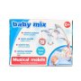 BABY MIX Muzicka vrteška vesele životinjice, roze - slika 3