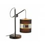 VESTA VESTA 417 STONA LAMPA 1*E27 CRNA/SILVER - slika 1