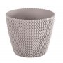 Prosperplast DSP160-7529U Saksija Splofy 16x13cm moka - slika 1