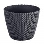 Prosperplast PR DSP190-S433 Saksija Splofy 19x16cm Antracit - slika 1
