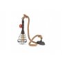 RUSTIK 109 VISILICA 1*E27 GOLD/BLACK - slika 2