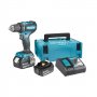 MAKITA DDF485RFJ 18V 2x 3.0Ah Akumulatorska bušilica - odvijač - slika 1