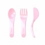 TWISTSHAKE PRIBOR ZA HRANJENJE 6 M PASTEL PINK - slika 1