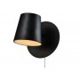 VESTA 439 ZIDNA LAMPA 1*G9 MAT CRNA - slika 1
