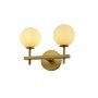 VESTA 431 ZIDNA LAMPA 2*G9 MESING/ZLATO - slika 1