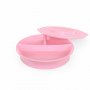 TWISTSHAKE PODELJENI TANJIR 6 PASTEL PINK - slika 1