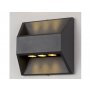 BBLINK LED SVETILJKA 2562 ZIDNA SIVA 6*1W 4000K IP54 - slika 1