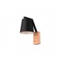 RUSTIK 122 ZIDNA LAMPA 1*E27 BLACK - slika 1