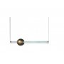 VESTA 313 VISILICA LED 15W 3000K white/brush(horizontalno) - slika 1