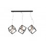 VESTA 424 VISILICA 3*E27 CRNA - slika 1
